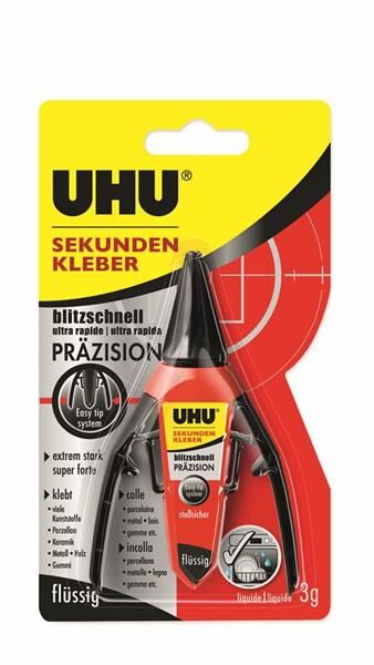 UHU SEKUNDENKLEBER blitzschnell (Präzision) / 3 Gramm / C9203