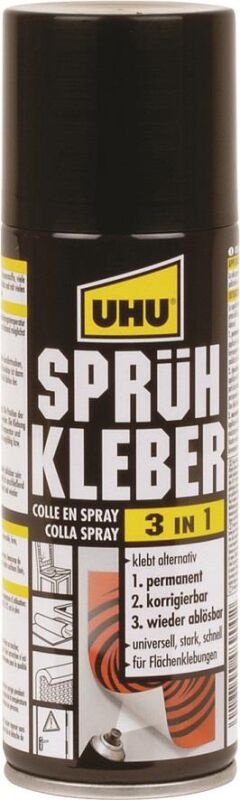UHU Sprühkleber 3 in 1 / 200 ml / C9204