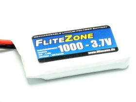 FliteZone LiPo Akku 1000 - 3,7V (z.B. Sky Drone) / C9226