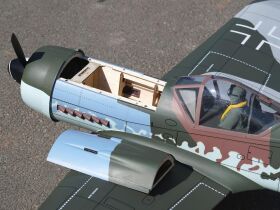 VQ Model Warbird Flugmodell Focke Wulf 190 Longnose /...