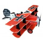 RC Factory Crack Fokker "Red Baron" Bausatz ohne Zubehör / 890mm / C9711