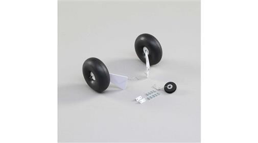 E-flite Ersatzteil Landing gear set w/float wire, screws UMX Timber / EFLU3954