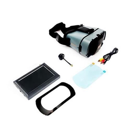 Spektrum 4.3" FPV Video Monitor with DVR and Headset / SPMVM435C