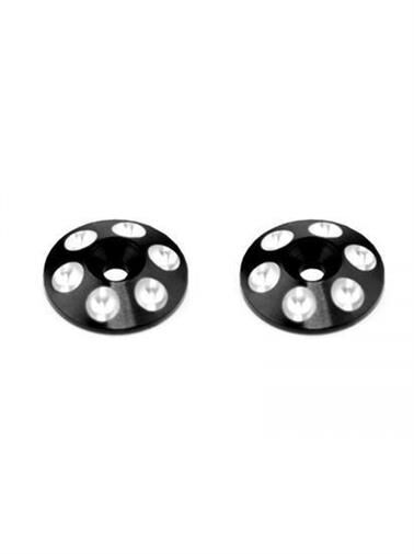 ARROWMAX Alu Rear Wing Shims (Black) (2) / AM030102