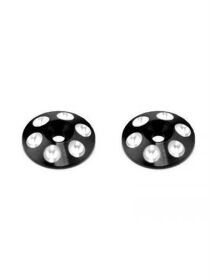 ARROWMAX Alu Rear Wing Shims (Black) (2) / AM030102