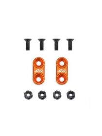 ARROWMAX 1/10th On-Road Alu Wing Mounts (Black) / AM030104