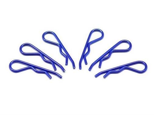 ARROWMAX body clip 1/8 - metallic blue (6) / AM103123