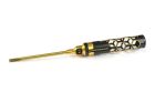 ARROWMAX Flat Head Screwdriver 4.0 X 100mm Black Golden / AM430141-BG