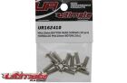 Ultimate Racing Schrauben Rundkopf Hex (Allen) M4 x 10mm (10 Stk.) / UR162410