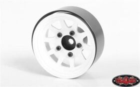 RC4WD OEM Stamped Steel 1.55 Beadlock Wheels (White) /...
