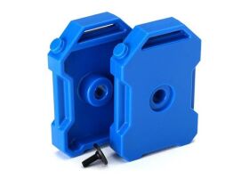 Traxxas Benzin-Kanister (blau) (2)/ 3x8 FCS (1) / TRX8022R