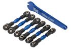 TRAXXAS Turnbuckles Alu blau CamberLinks 32mm v(2)/28mm h(2) Toe Lin / TRX8341X