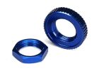 TRAXXAS Servo Saver Muttern Alu blau (hex (1), serrated (1)) / TRX8345