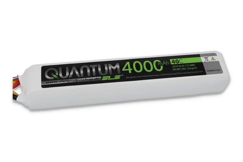 SLS Lipo Akku Quantum 4000mAh 12S1P 44,4V 40C/80C SPLIT / SLSQ400012140SP