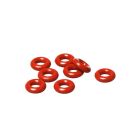 PR Racing Shock O-Rings Red(Loose) (8pcs) For Type R / PR66401586