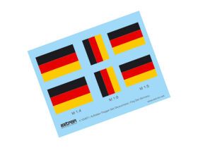 Extron Aufkleber Flaggen Satz Deutschland / X3427