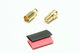 Extron Goldstecker 6.0mm mit Schrumpfschlauch (VE=3 Paar)...