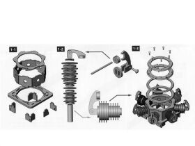 PICHLER Fokker E 3 / 1200 mm / C9818
