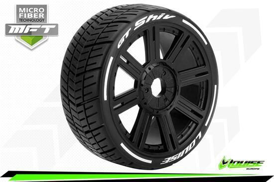 LOUISE 1/8 Buggy / GT-Rally GT-SHIV supersoft Speichen-Felge schwarz / T3284VB