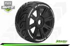 LOUISE 1/8 GT-TARMAC supersoft Speichen-Felge schwarz / T3285VB