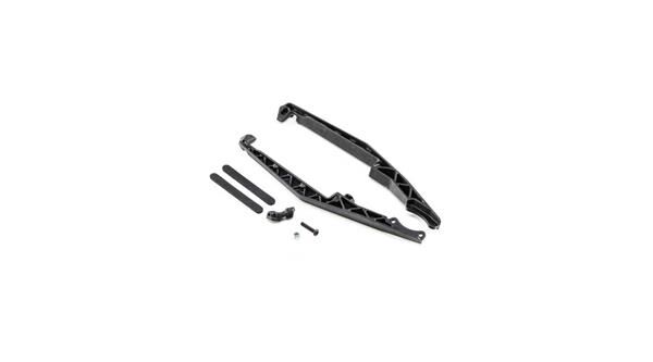 TLR / Team Losi Racing Ersatzteil Mud Guard Set, Stiffezel, w/Fan Mount 22T 4.0 / TLR231070