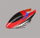 Krick SCORPIO 1&10 Kabinenhaube rot / 18065