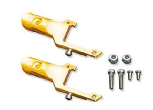 Krick SCORPIO 1V23 + 1V24 Blatthalter Hauptrotorblätter Alu / 18401