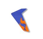 Krick SCORPIO H15 Seitenflosse blau/orange / 18535
