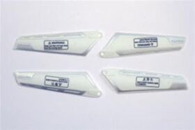 Krick HIMOTO Hauptrotorblätter Red Wolf / 18922