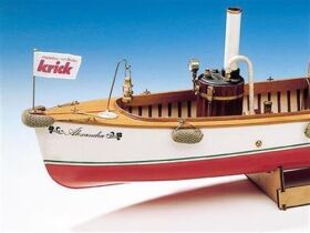 Krick Dampfbarkasse Alexandra ohne Dampfmaschine / 20281