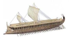 KRICK / DUSEK Griechische Trireme Baukasten / 21204