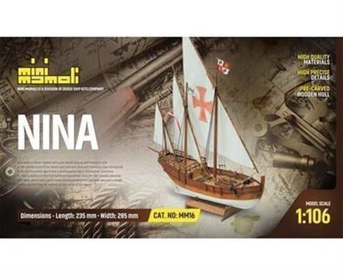 Krick MINI MAMOLI Nina Bausatz 1:106 Mini Mamoli / 21816