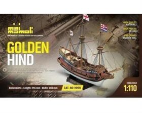 Krick MINI MAMOLI Golden Hind Bausatz 1:110 Mini Mamoli /...