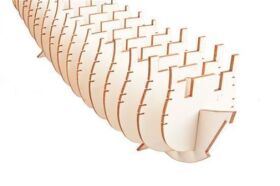 Krick COREL Gelaserter Kiel+Spantensatz für Corel...