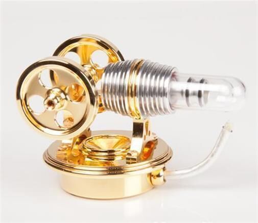 Krick Stirlingmotor Twin Gold montiert / 22130