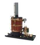 Krick Stehender Kessel  für Dampfmaschine Victor komplett incl. Zubehör / 22312
