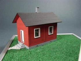 Krick SHIPYARD Leuchtturm Marjaniemi Laser Kartonbausatz / 24660