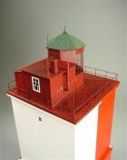 Krick SHIPYARD Leuchtturm Utö Laser Kartonbausatz / 24663