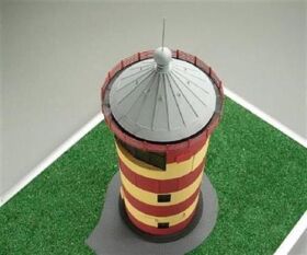 Krick SHIPYARD Leuchtturm Pilsumer Laser Kartonbausatz / 24665