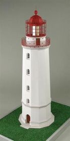Krick SHIPYARD Leuchtturm Dornbusch Laser Kartonbausatz /...