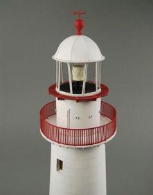 Krick SHIPYARD Leuchtturm Cape Bowling Green Laser Kartonbausatz / 24672