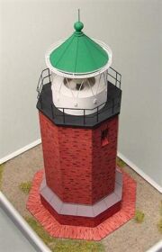 Krick SHIPYARD Leuchtturm Rotes Kliff Laser Kartonbausatz / 24675