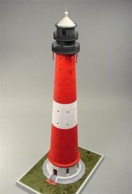 Krick SHIPYARD Leuchtturm Pellworm Laser Kartonbausatz / 24676