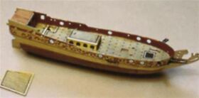 Krick VICTORY MODELS Flaschenschiff Goldene Yacht 1:300 /...