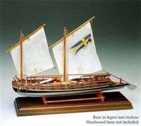 Krick AMATI Schwedisches Kanonenboot 1775 Baukasten / 25007