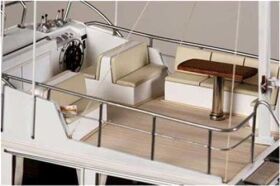 Krick AMATI Standmodell Bausatz Grand Banks Motoryacht / 25034