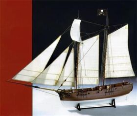 Krick AMATI Piratenschiff Adventure 1760 Baukasten / 25041