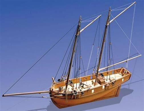 Krick CALDERCRAFT Ballahoo HM Schoner Baukasten / 29013