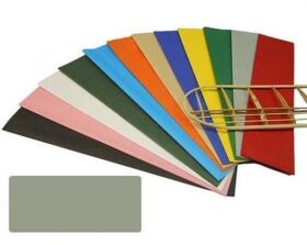 Krick Bespannpapier hellgrau 18g/qm 51x76 cm (2) / 40361