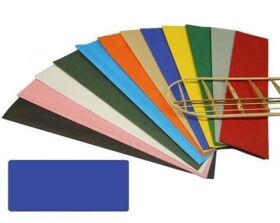 Krick Bespannpapier blau 18g/qm 51x76 cm (2) / 40364